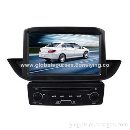 Car DVD/Multimedia Player for Peugeot 308, 800 x 480 Pixels Touch Screen, Built-in Bluetooth